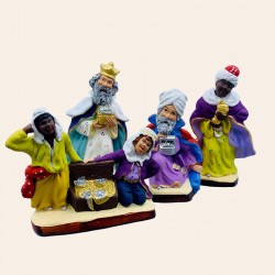 Santon de Provence 10cm - Santons les Rois Mages - Santons Flore Aubagne