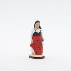 Santon de Provence - La Gitane - Bohémienne puce 4cm - Santons Flore Aubagne