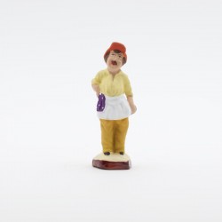 Santon Provence - Bouliste 4cm - Pétanque  - Santons Flore