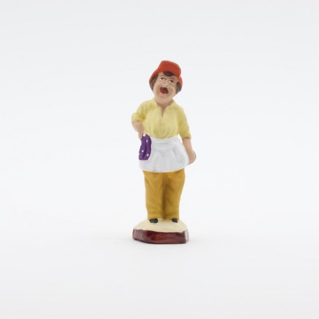 Santon Provence - Bouliste 4cm - Pétanque  - Santons Flore