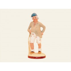 Santon de Provence - L'Homme en caleçon 10cm - Santons Flore Aubagne