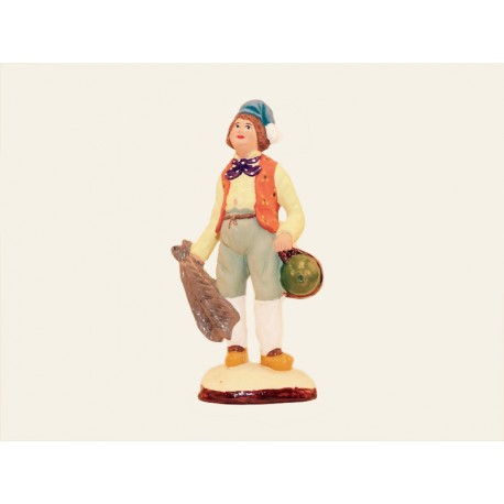 Santons de Provence - Santon Pistachié 10 cm - Santons Jacques Flore Aubagne