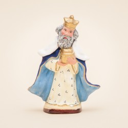 Santon de Provence - Roi mage Gaspard 7cm - Santons Flore Aubagne