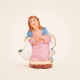 Santon de Provence - Vierge Marie 7cm - Nativité - Sainte famille - Flore