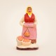 Santon de Provence - La Femme aux Oranges 7cm - Santons Flore Aubagne