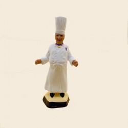 Santon de Provence - Mr Paul Bocuse le Chef étoilé 7cm - Santons Flore