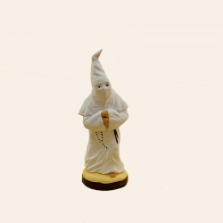 Santon de Provence - Le pénitent blanc 7cm - Santons Flore Aubagne