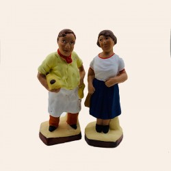 Santon de Provence - Marius et Fanny 7cm - Trilogie Pagnol - Santons Flore