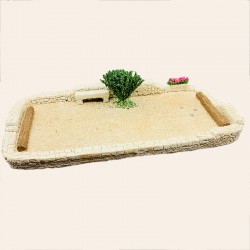 Santon de Provence - Le terrain de pétanque pour santon 7cm - Santons Flore