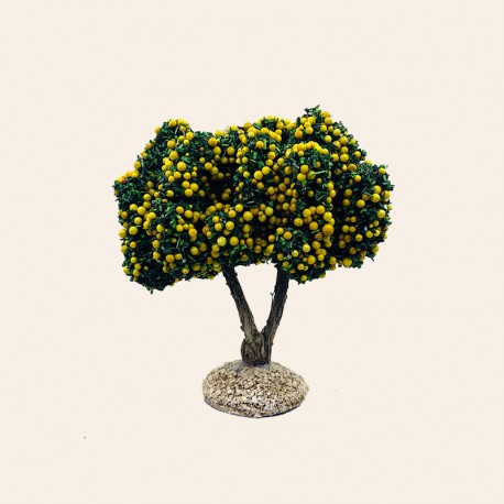 Santon de Provence - Le Pommier jaune 12 cm - Santons Flore Aubagne